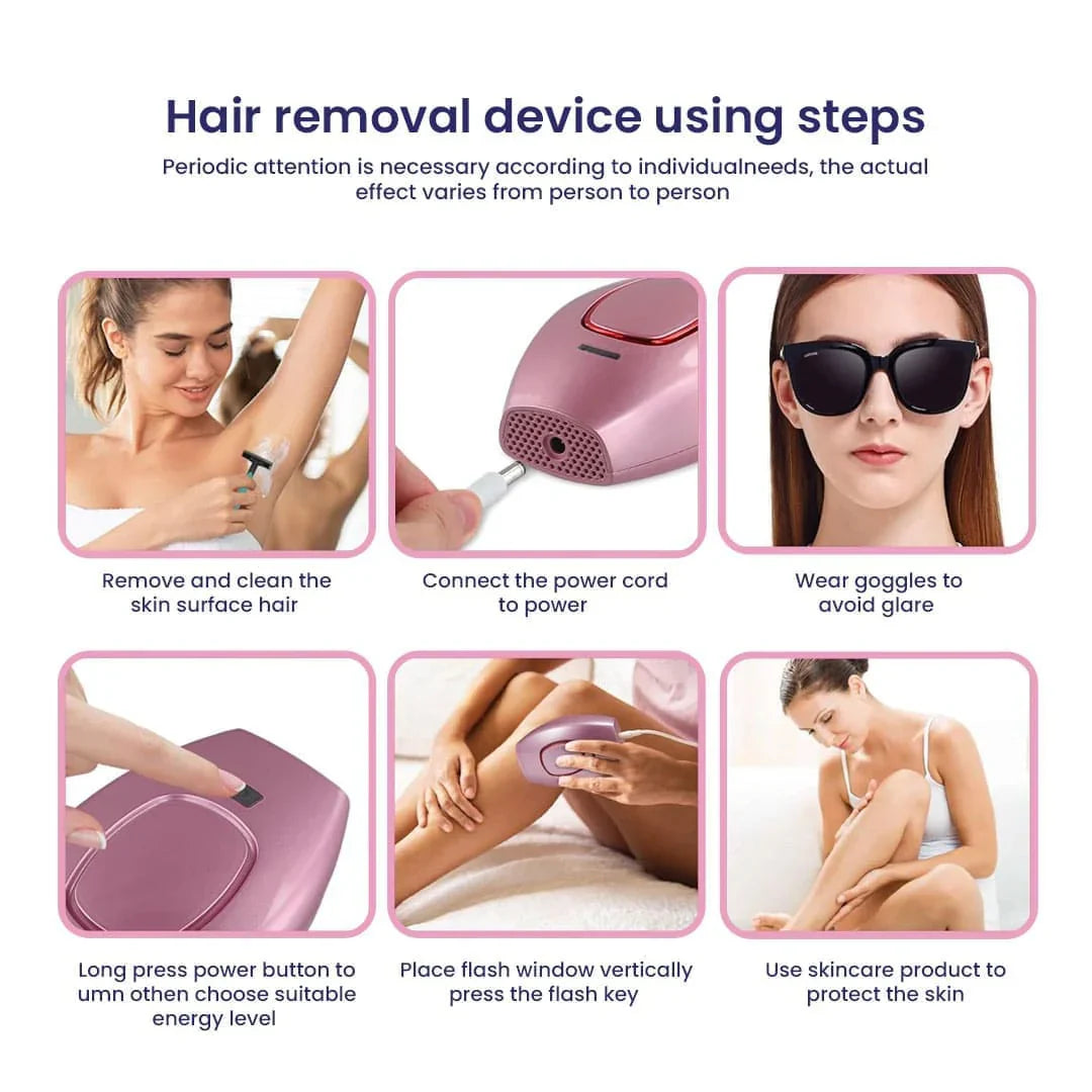 Portable IPL Hair Remover