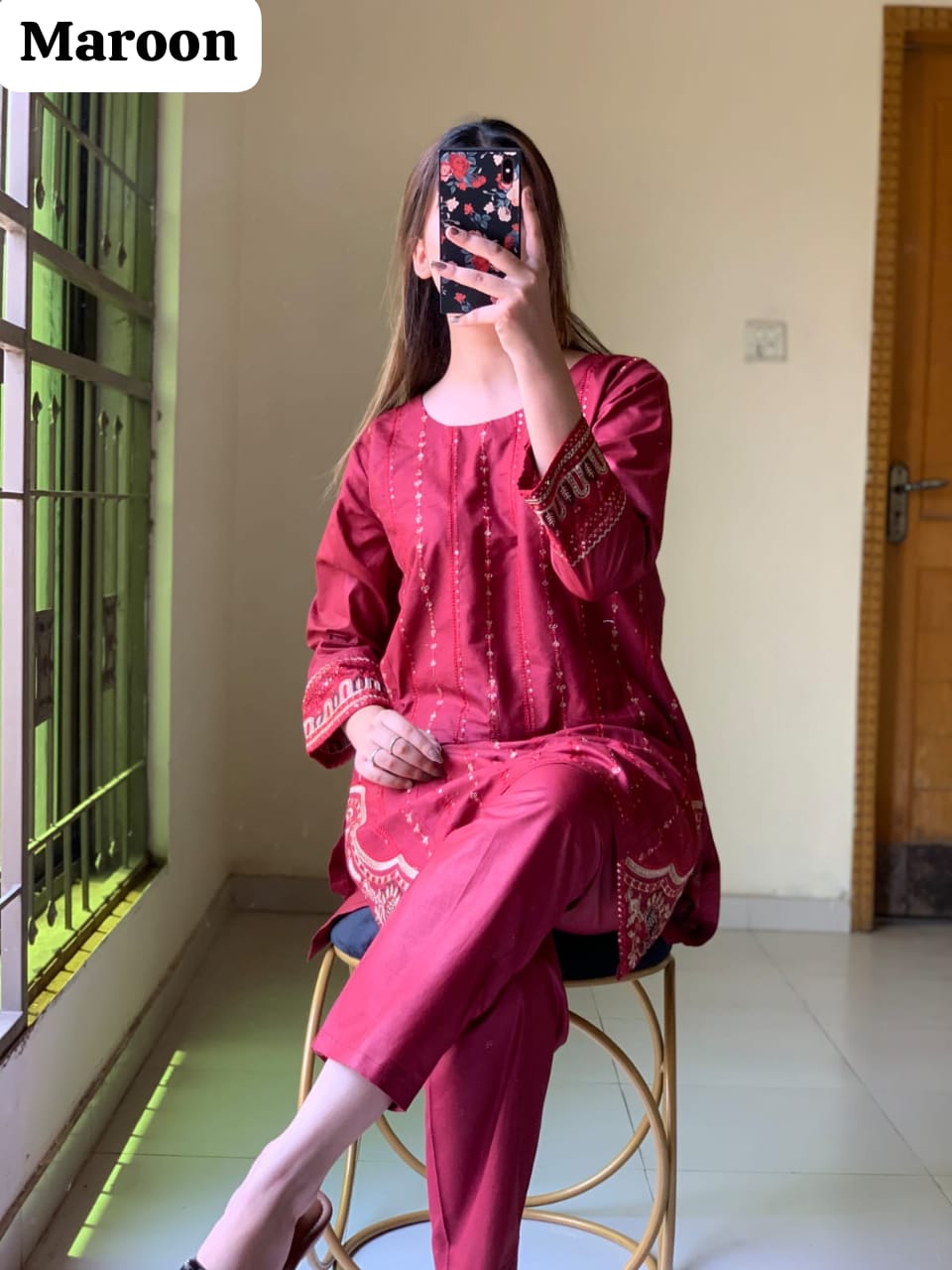 MULTANI JORA💕  Embroidery 2Pc