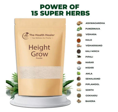 Height Grow Veda | Health Healer Height Growth Powder Organic