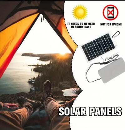 Solar-Powered USB Charger